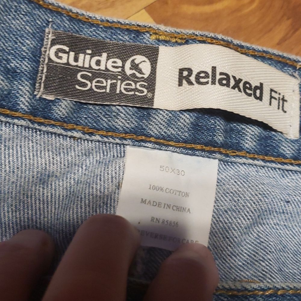 Guide Series 50"x 30" Jeans Relaxed Fit - Picture 2 of 4